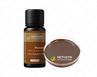 9cis Organic Dunaliella Salina Extract 10% beta carotene - Rich in Natural Carotenoids, Ideal for Nutritional Supplements and Immune System