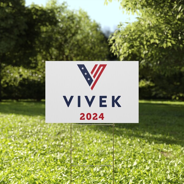 Vivek 2024 Sign Etsy
