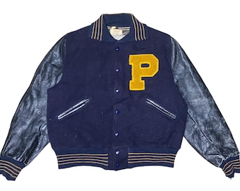 Chaqueta universitaria vintage Butwin by Champion de los años 50