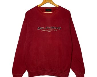 Sudadera vintage con bordado de Mr. Junko Koshino