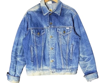 Chaqueta vaquera vintage Carhartt desgastada y descolorida Type3 Trucker