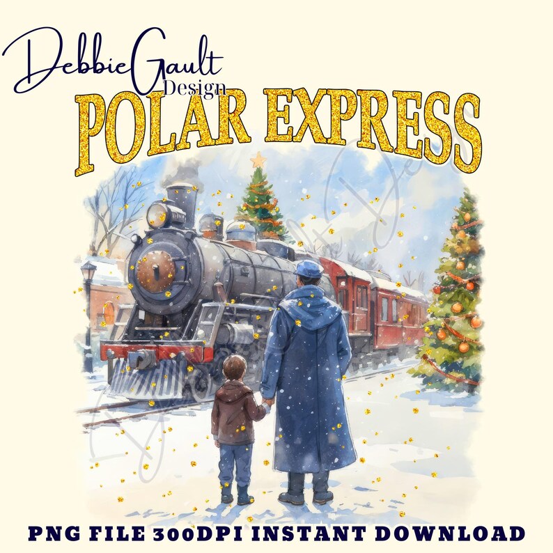 All Aboard Admit One Believe PNG, Retro Christmas Movie Polar Express ...