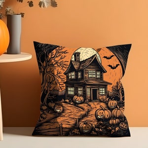 Halloween Cookie Pillow Pumpkin Pillow Sofa Decorative Pillow