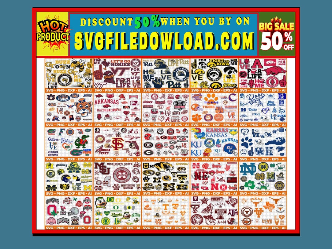 New Svgdesigns Cut File Ncaa Football Teams Bundle Svg Etsy new-svgdesigns-cut-file-ncaa-football-teams-bundle-svg-etsy