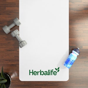 Herbalife - Rubber Yoga Mat with Online Towel Travel Equipment Non-slip Fitness and Design Your Own Mat for Yoga Sport and Yoga Inspiration