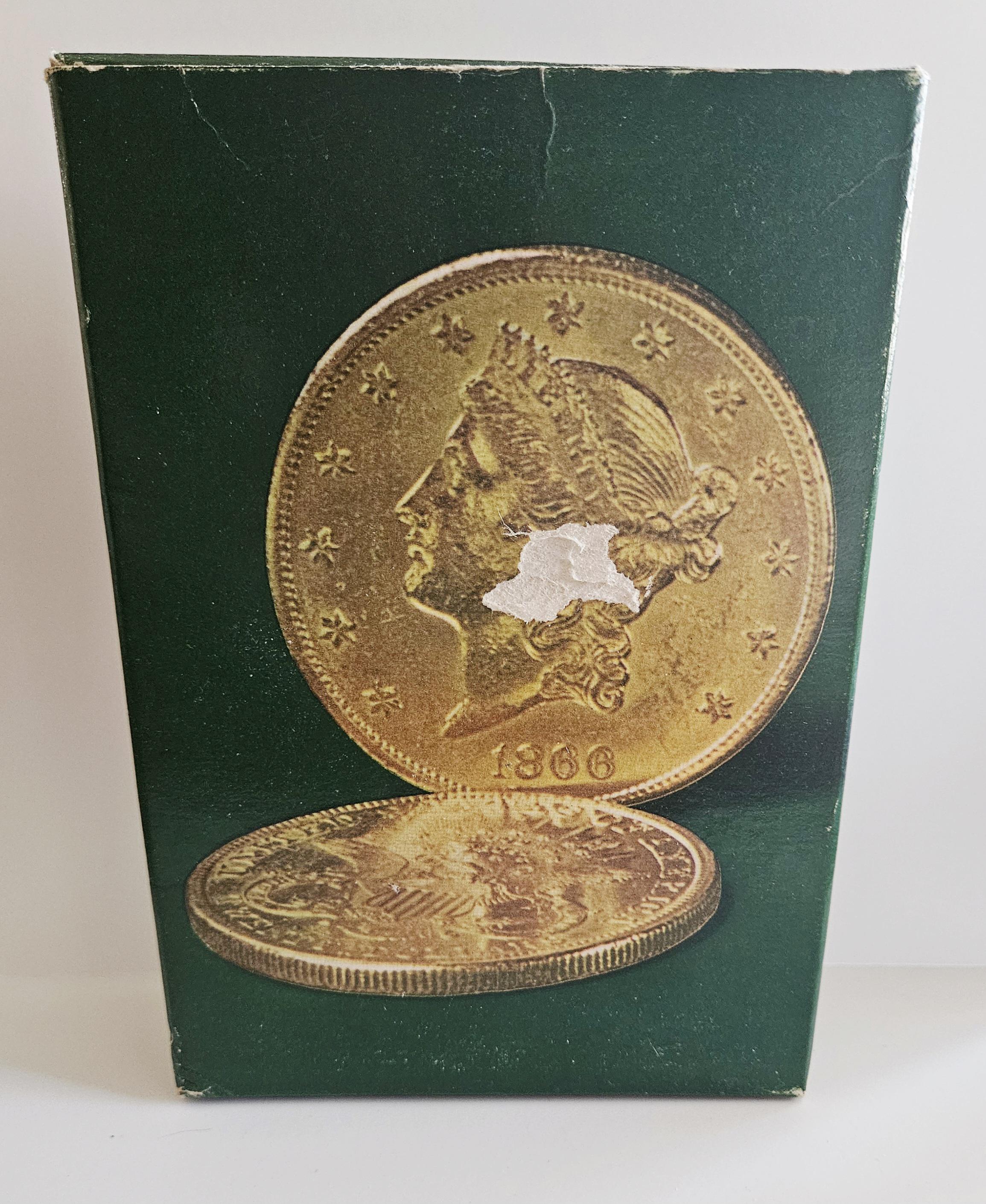 Vintage Avon Twenty Dollar Gold Piece Decanter/full/windjammer After ...