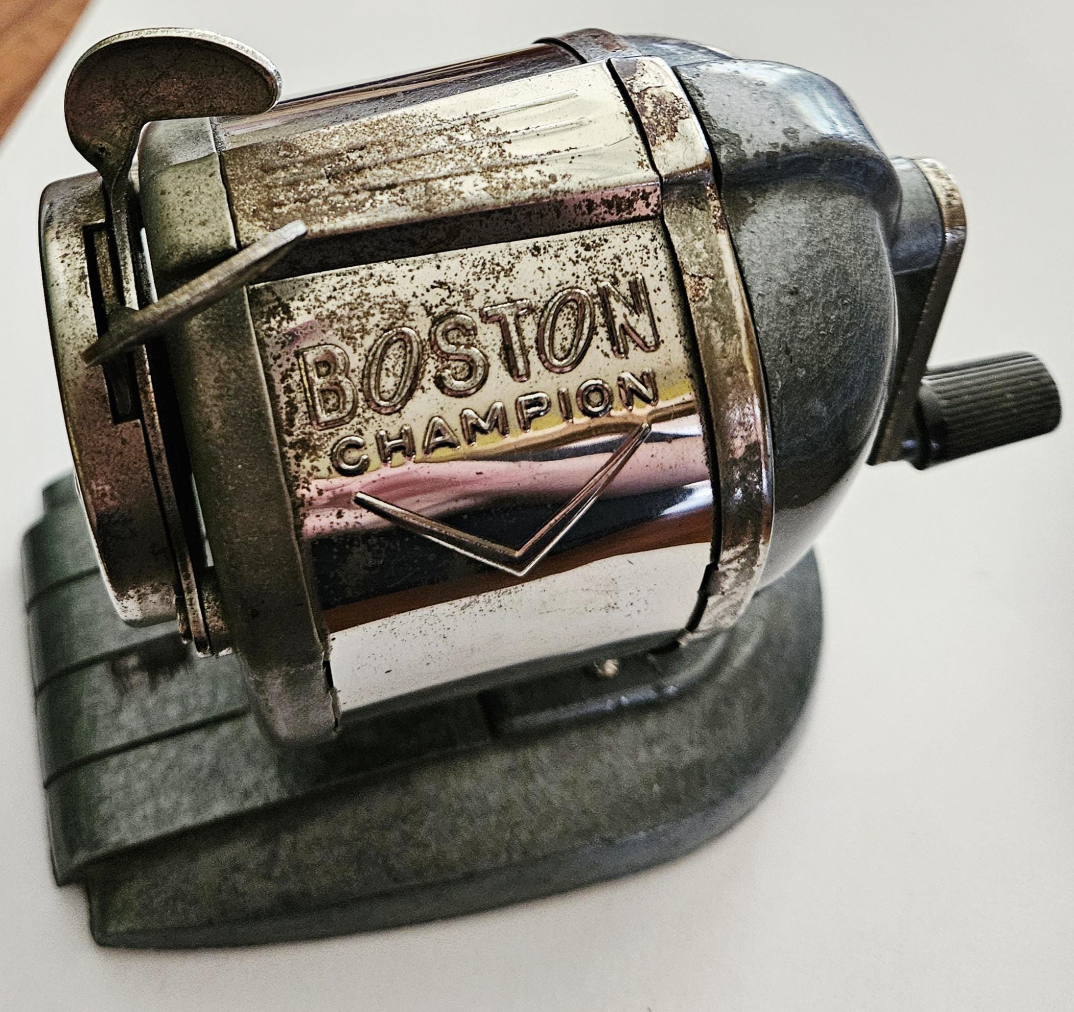 ボストン 鉛筆削り 未使用希少 BOSTON CHAMPION SHARPNER Boston Champion Pencil Sharpener - Etsy