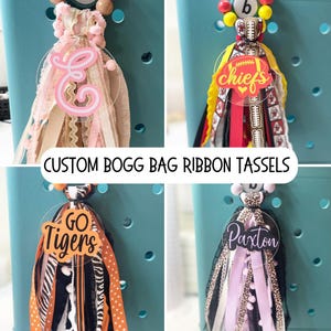 Ribbon Bag Charms - Etsy
