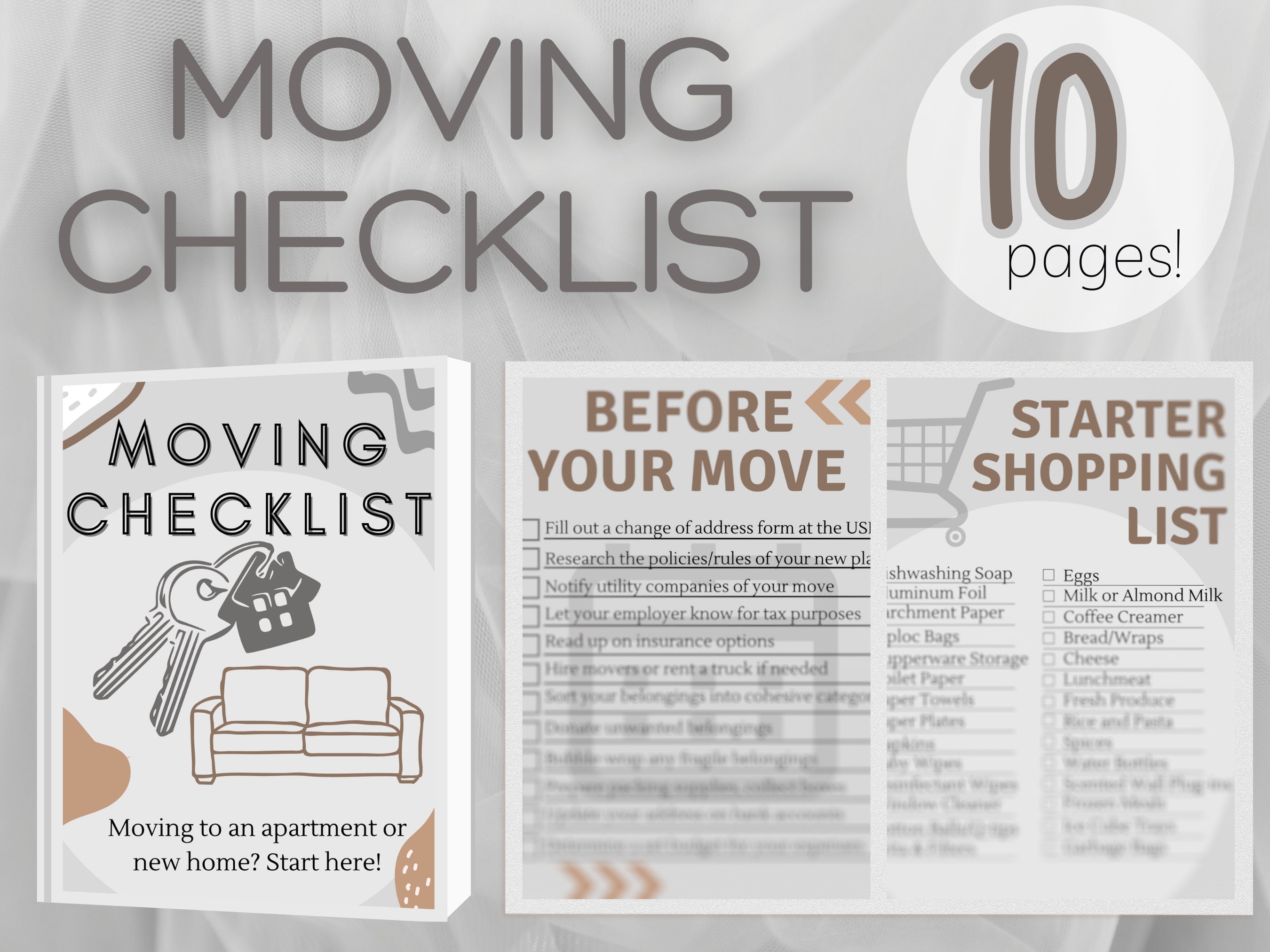 Moving Checklist Printable Checklist PDF Download New Apartment Moving Checklist Printable Checklist PDF Download New Apartment