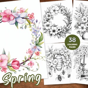 Printable Coloring Pages for Spring Coloring Pages Printable Spring Adult Coloring Pages Spring Coloring Sheets Easter Coloring Book