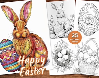 Kleurplaten Happy Easter Kleurplaten voor volwassenen Pasen Cross Kleurplaten Kleurplaten Easter Basket Kleurplaat Pasen grijstinten