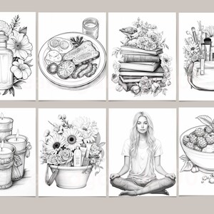 Self Care Coloring Pages Self Love Coloring Pages Positivity Coloring ...