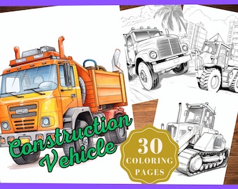 Construction Coloring Sheets Construction Vehicles Coloring Pages Preschool Construction Coloring Book Construction Truck Printable
