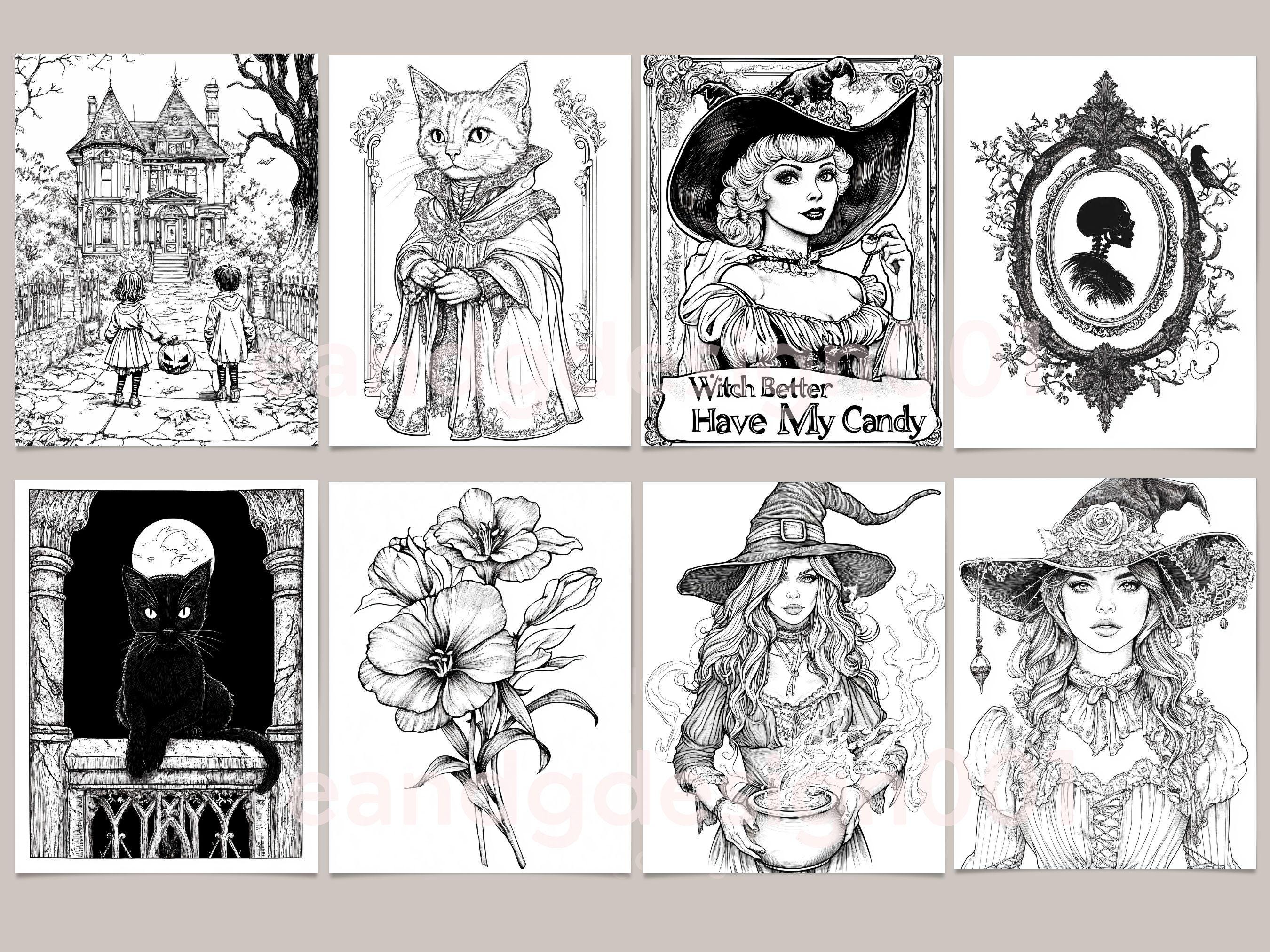 毎日塗り絵でハッピーハロウィンを楽しむ！老眼鏡必須のこだわり習慣, image size:2700x2025