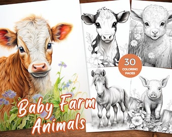 Paginas Para Colorear De Animales De Granja Paginas Para Colorear De Animales De Granja Bebes Pdf Paginas Para Colorear De Animales De Granja Libro Para Colorear De Animales De Granja Imprimibles Granja De Corral