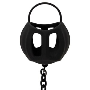 SM Hodenkäfig mit Analplug, Chastity balls cage with butt plug ...