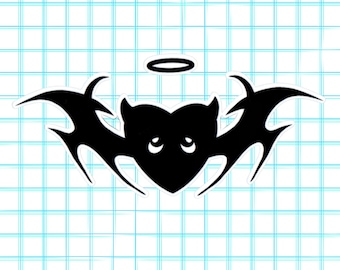 Ramona Devil Angel Sticker - Waterproof Vinyl Decal