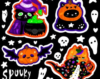 HALLOWEEN SPOOKY sticker pack