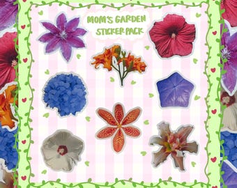 MOM'S GARDEN sticker pack