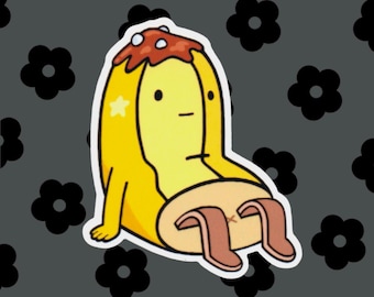 BANANA GUARD sticker from adventure time