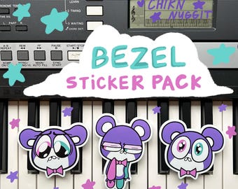 BEZEL as BEARZEL from chikn nuggit sticker pack