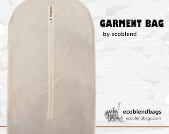 cotton dress bag 42 Inches Cotton Garment Bag