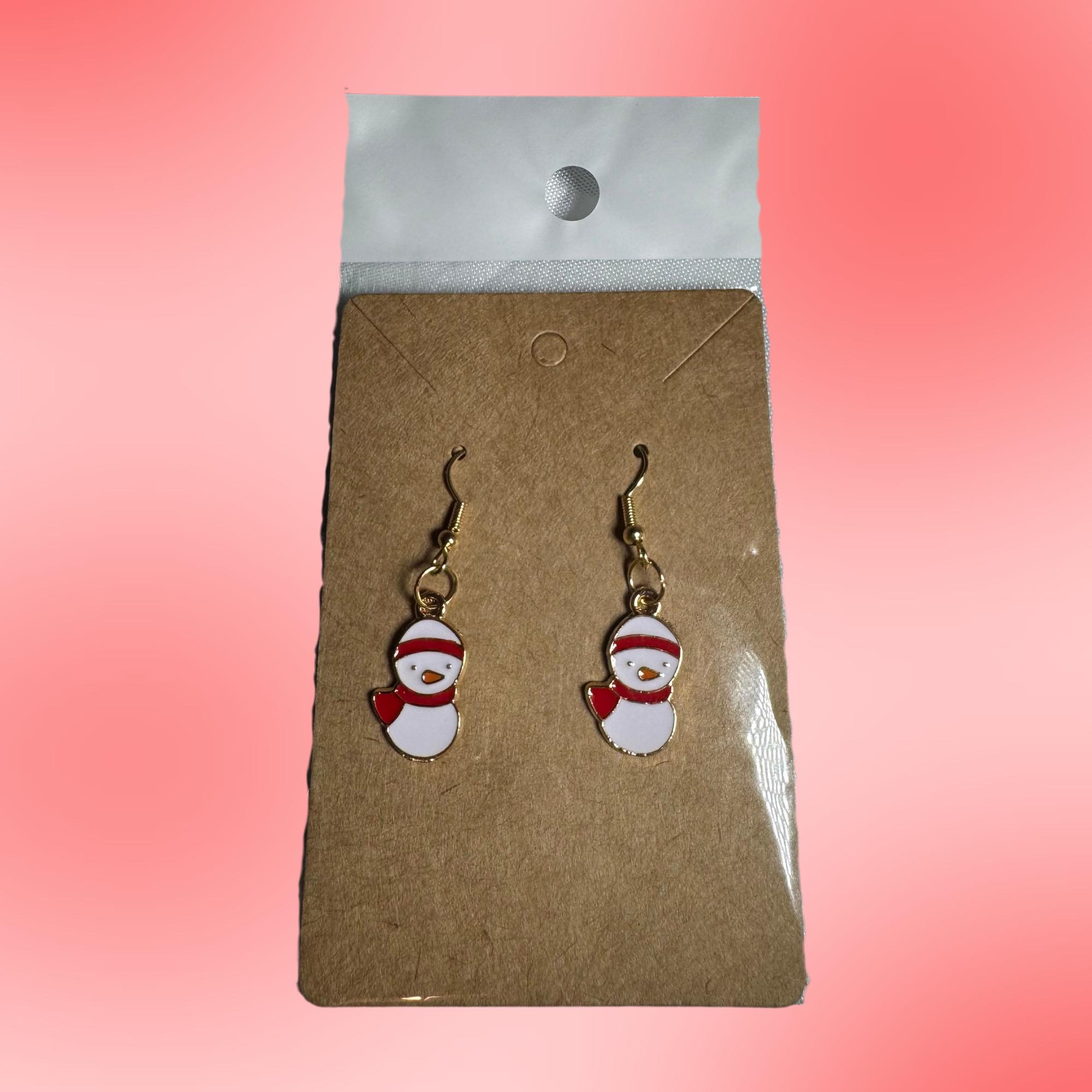 Snowman Earrings - Thumbnail 7