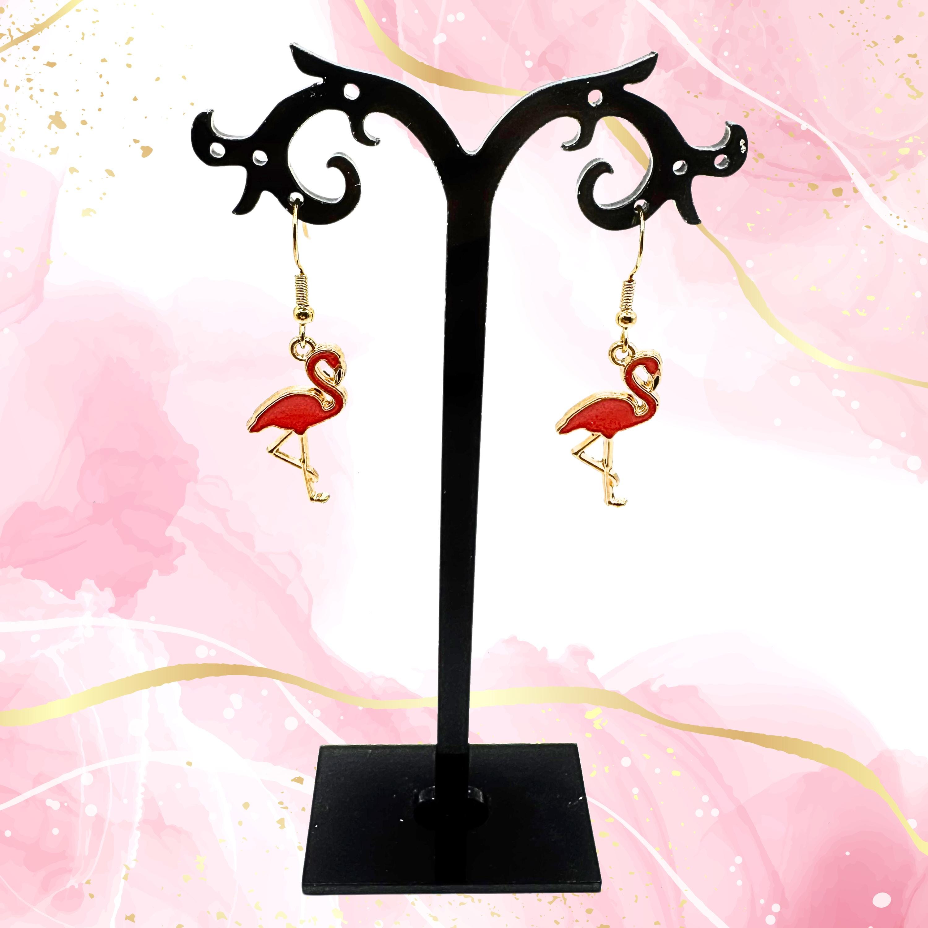 Flamingo Earrings - Thumbnail 2