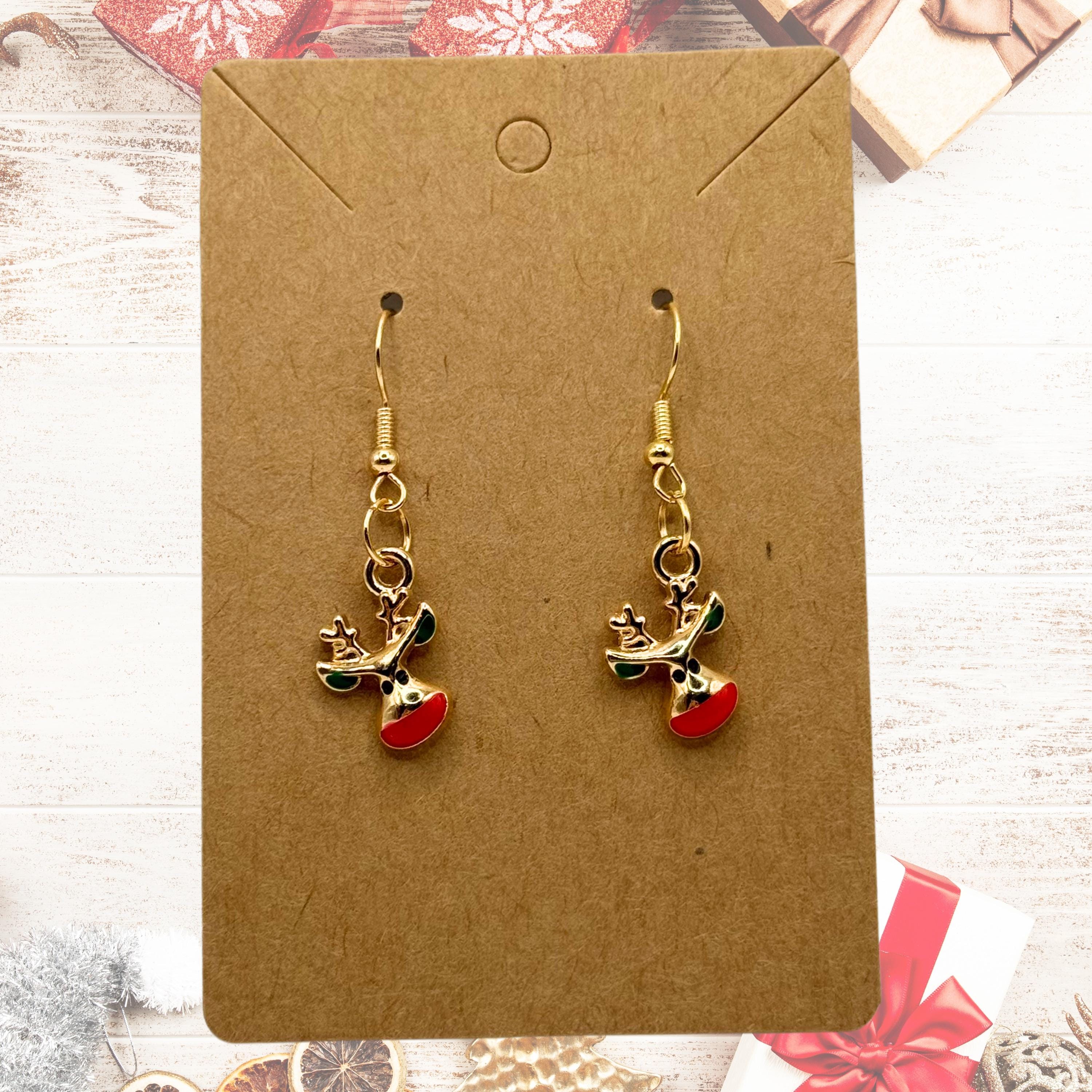 Reindeer Earrings - Thumbnail 2