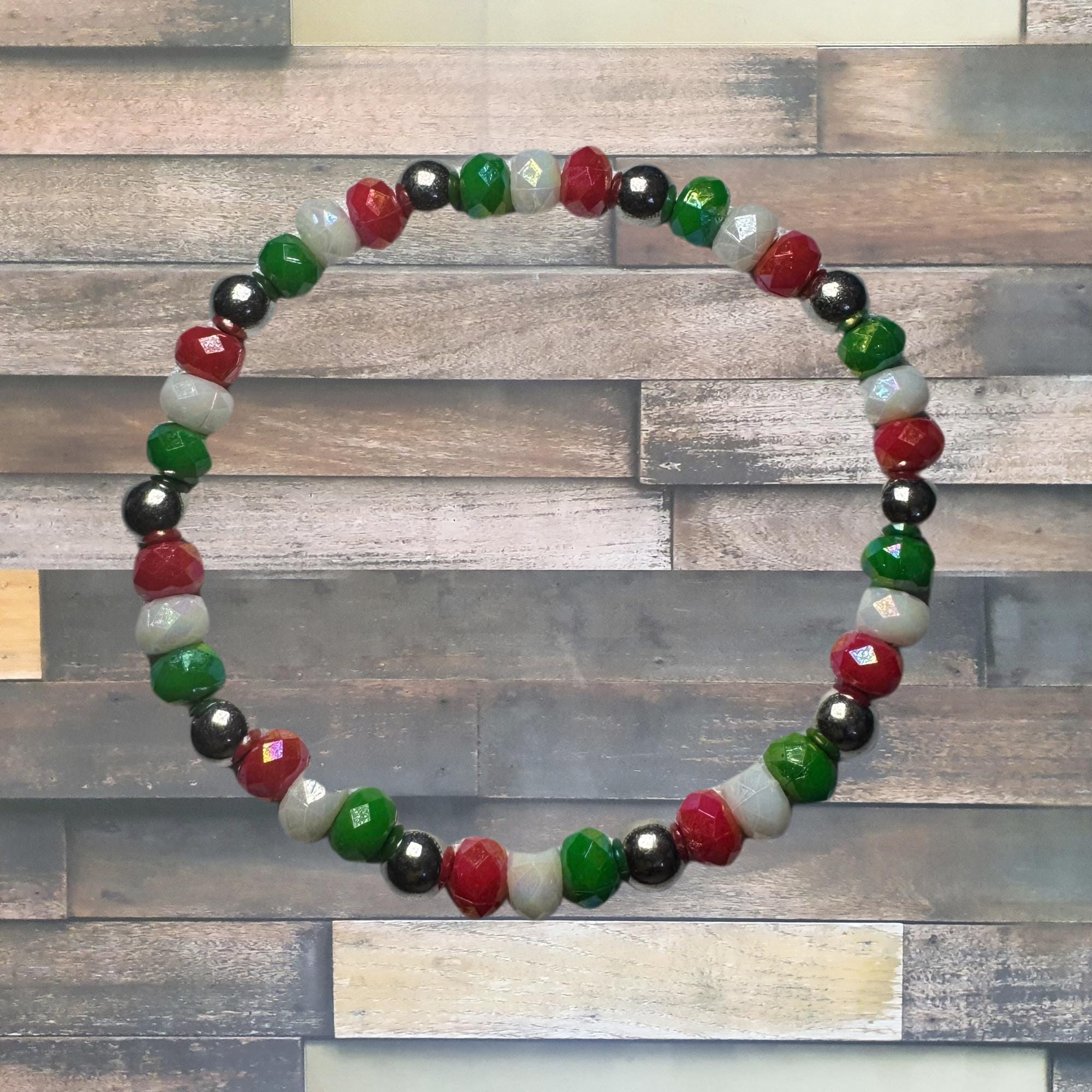 Holiday Glass Bracelet - Thumbnail 7