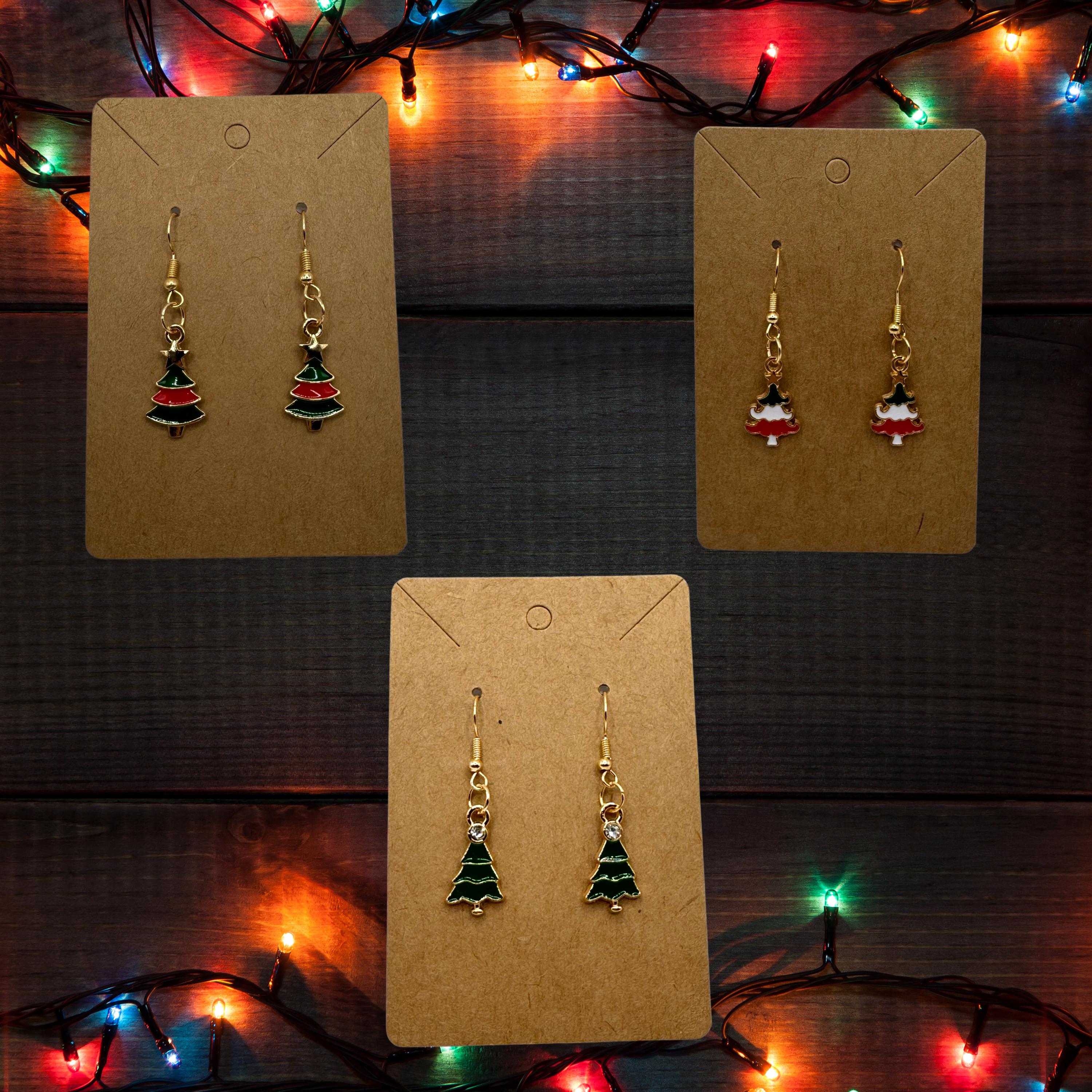 Christmas Tree Earrings