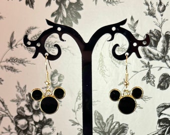 Mouse Silhouette Earrings