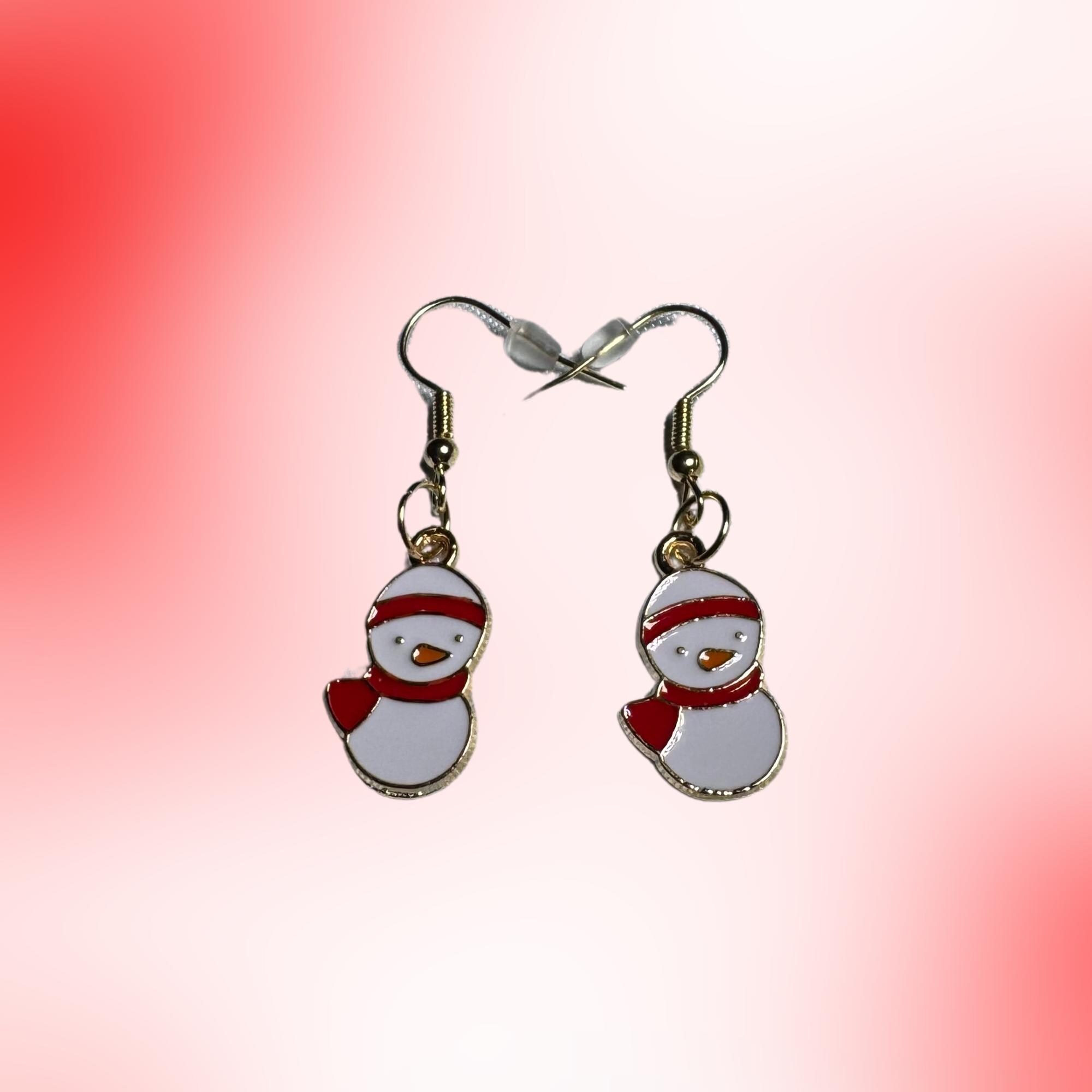 Snowman Earrings - Thumbnail 6