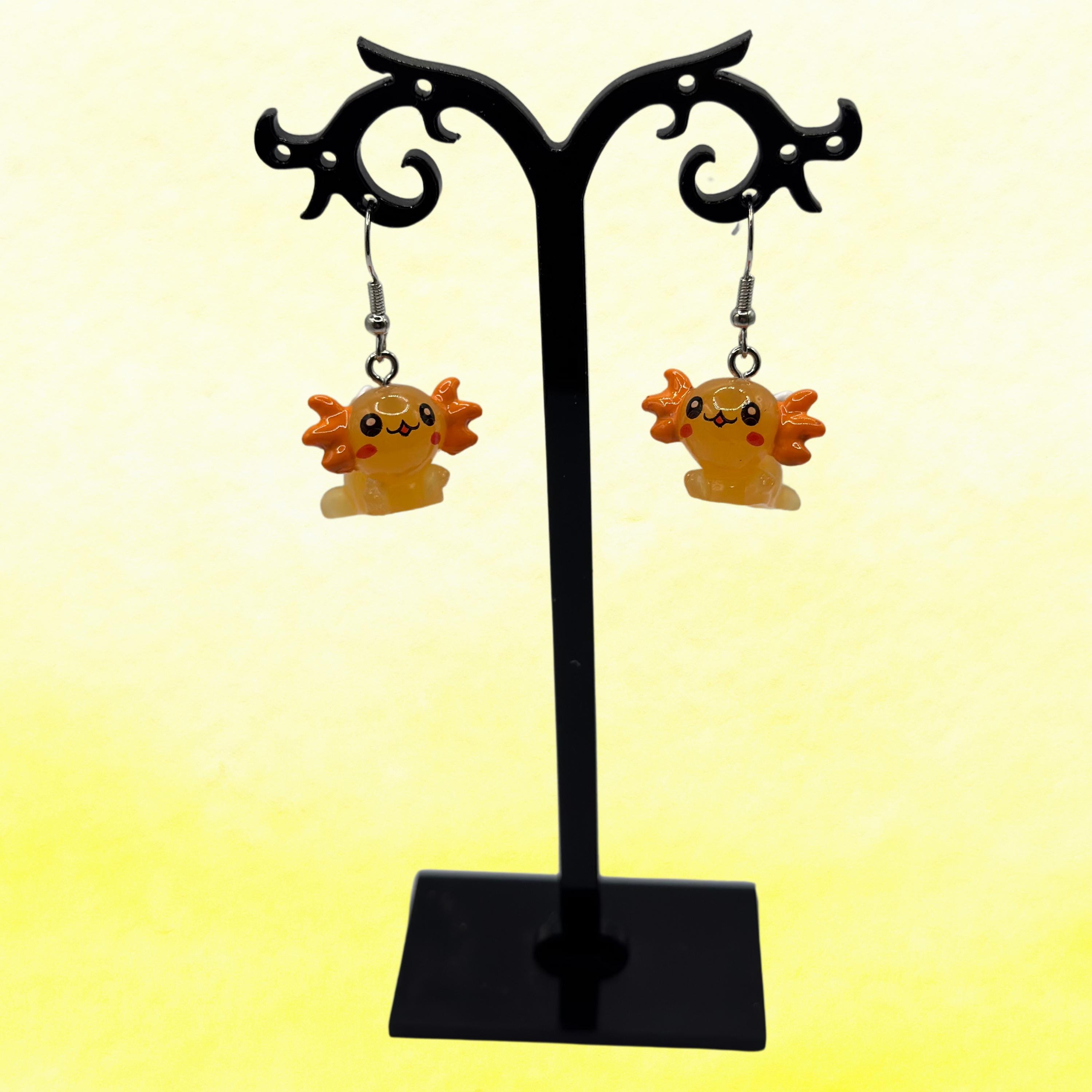 Axolotl Earrings - Thumbnail 7