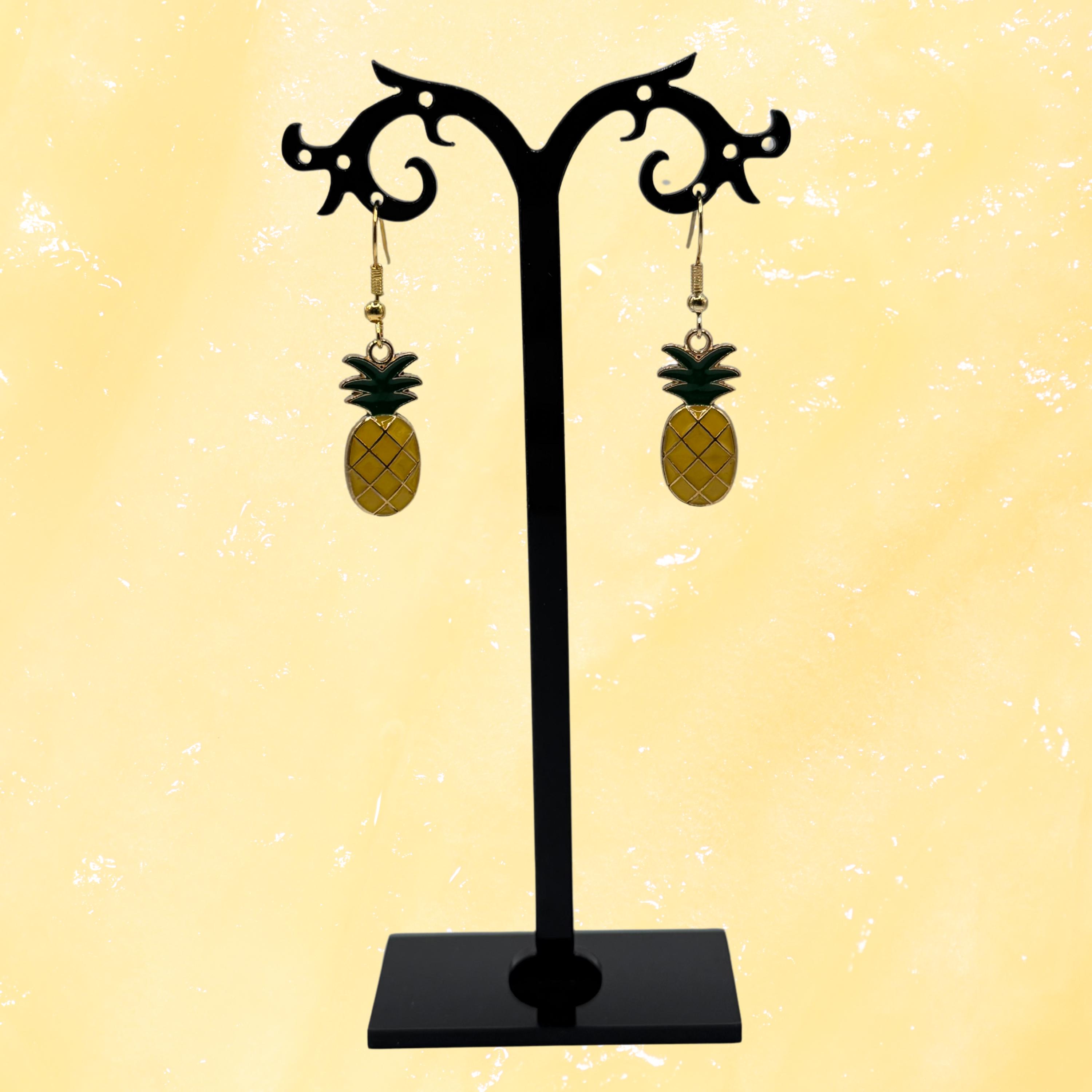 Pineapple Earrings - Thumbnail 3