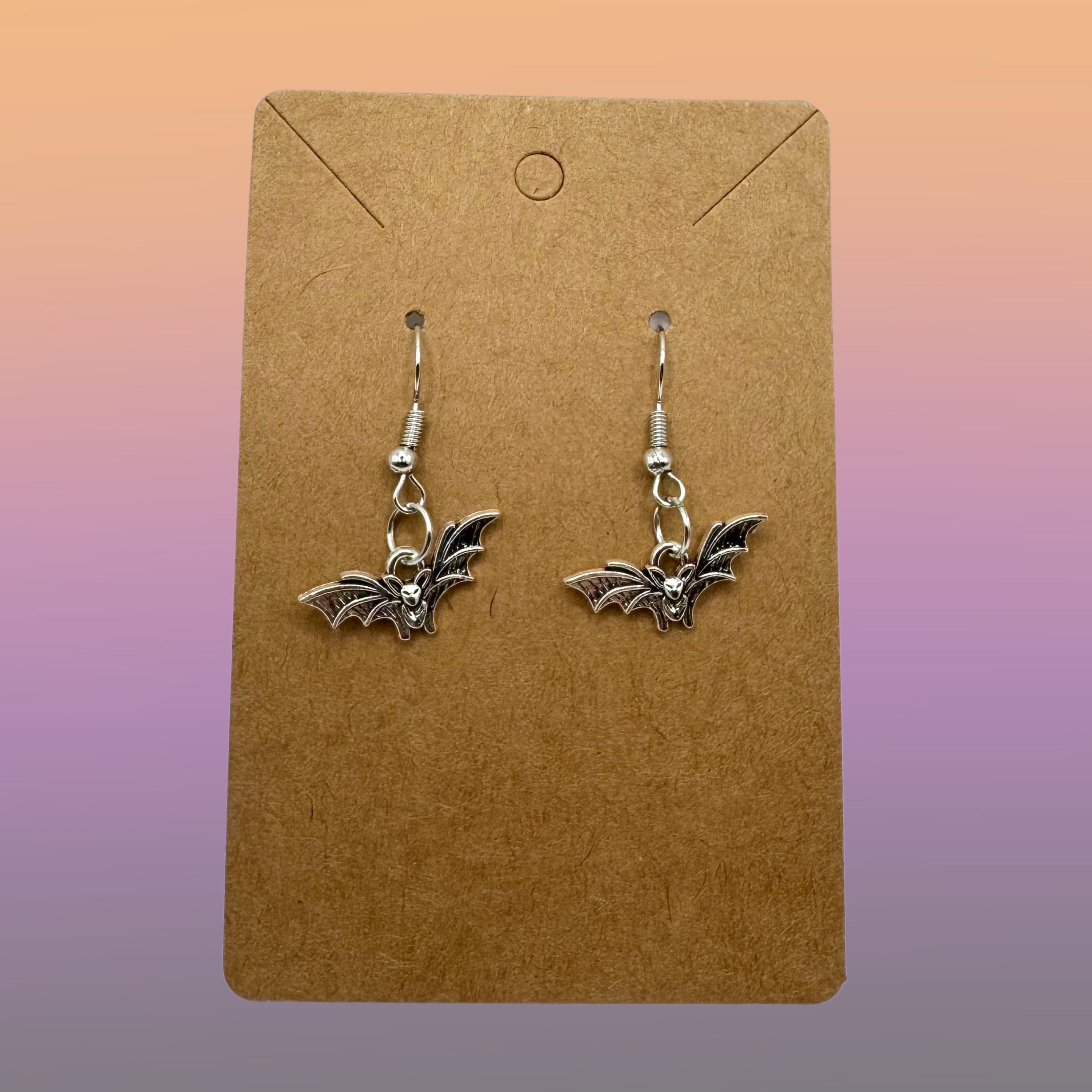 Bat Earrings