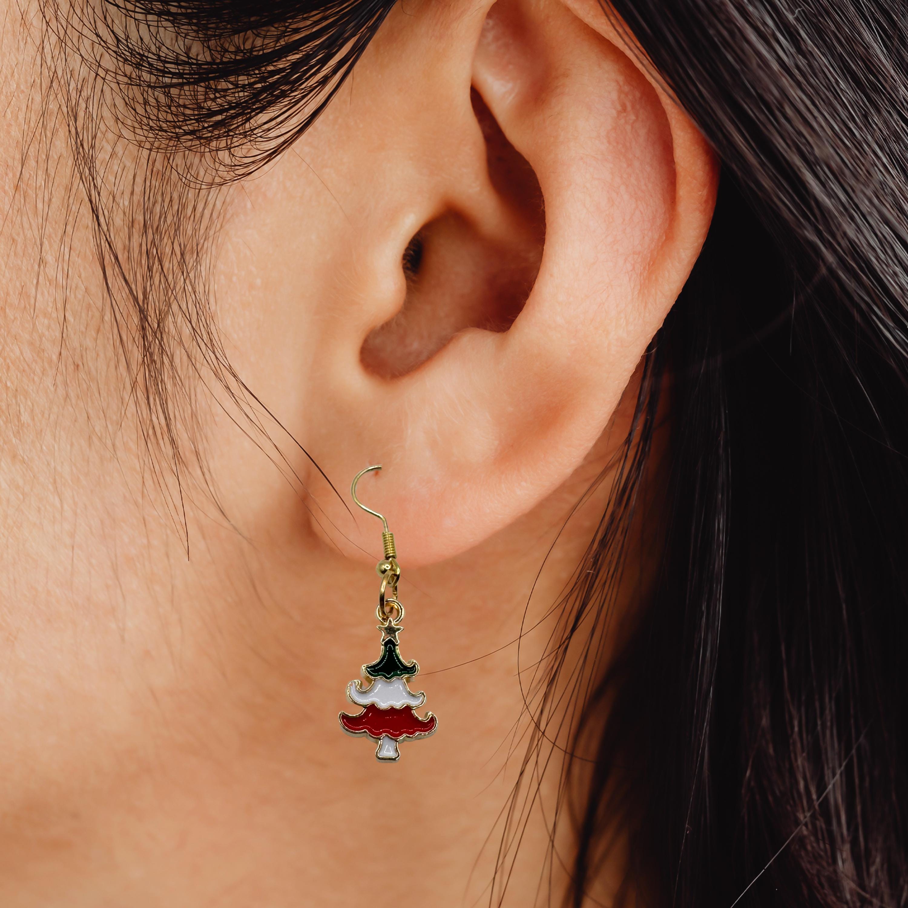 Christmas Tree Earrings - Thumbnail 7