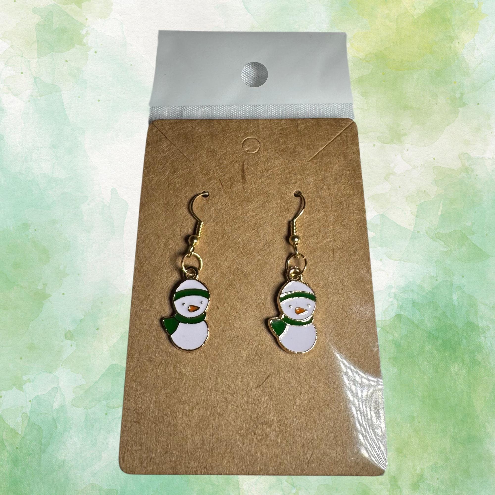 Snowman Earrings - Thumbnail 4