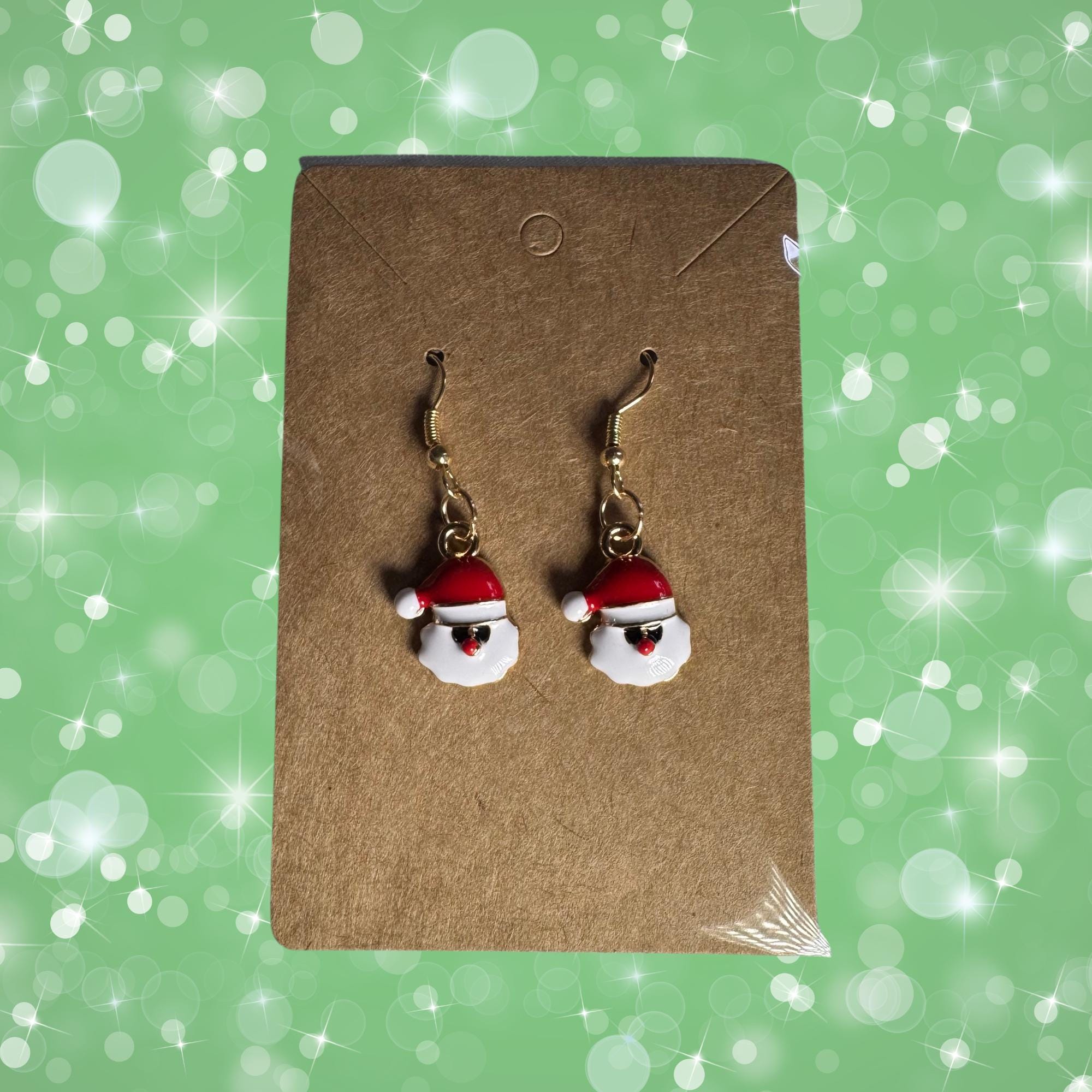 Santa Earrings - Thumbnail 4