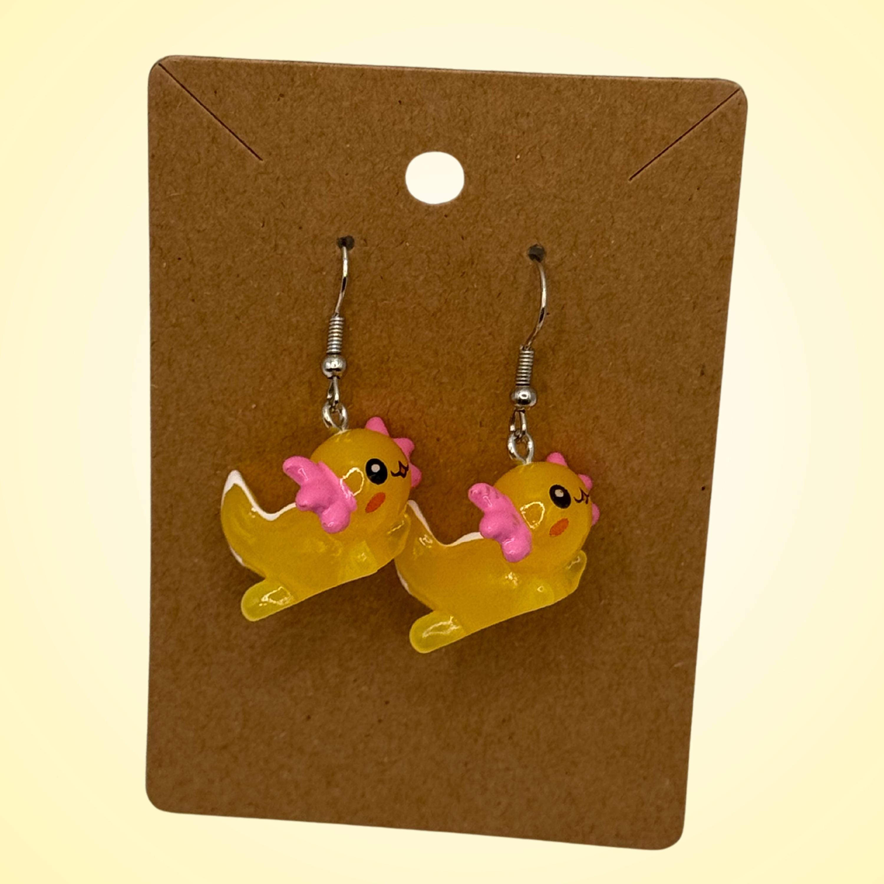 Axolotl Earrings - Thumbnail 6