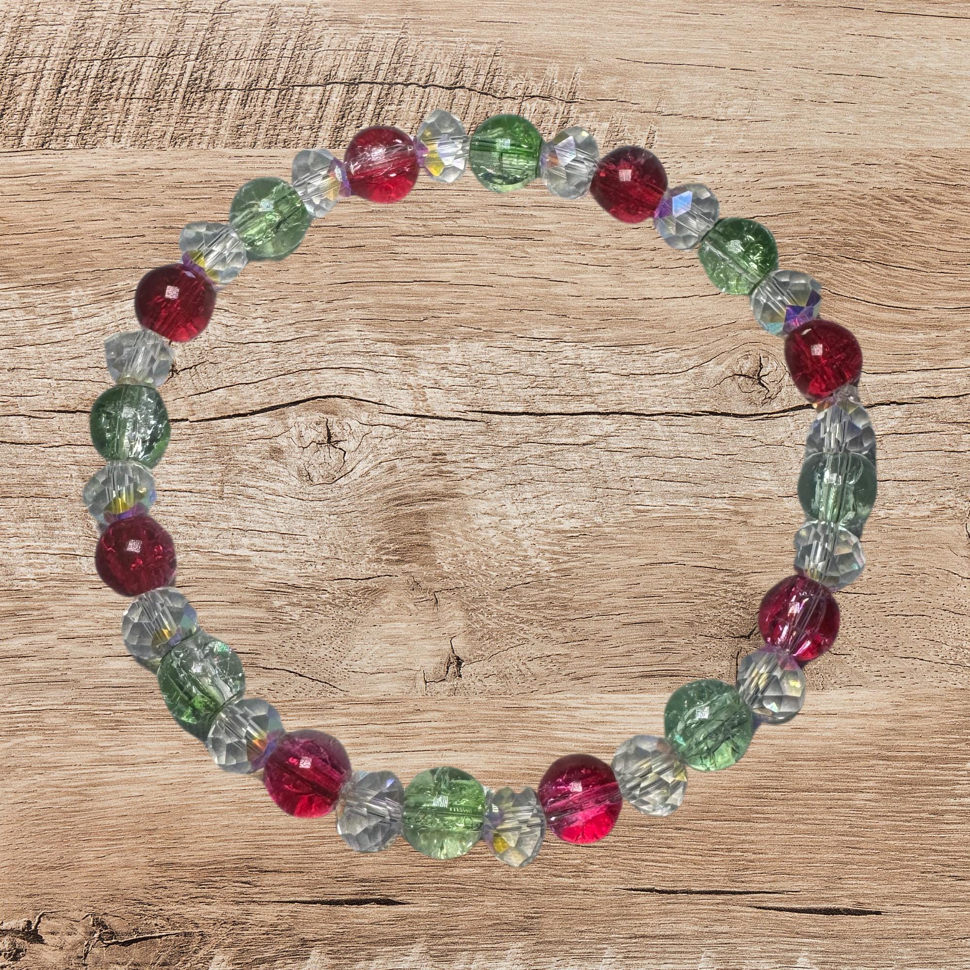 Holiday Glass Bracelet - Thumbnail 4