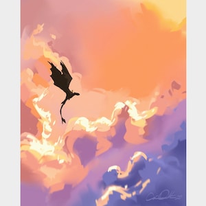 Volo al tramonto