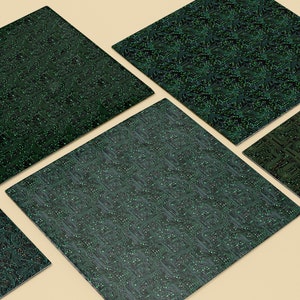 Tech-Inspired Elegance: 20 Seamless Circuit Board Patterns, Digital Papers, Clipart, Backgrounds, Computer Patterns, Motherboard Graphics