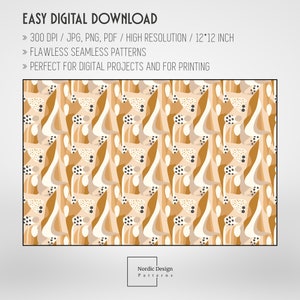 Neutral Elegance Digital Paper Set: 20 Seamless Textures in Beige ...