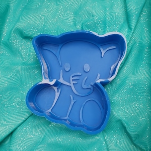 Baby Elephant - Freshie Mold - Silicone Mold - Aroma Bead Mold - Silicone Car Freshie Mold