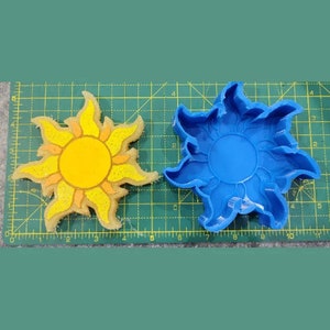 Sunshine - Freshie Mold - Silicone Mold - Aroma Bead Mold - Silicone Car Freshie Mold