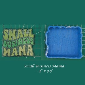 Small Business Mama - Freshie Mold - Silicone Mold - Aroma Bead Mold - Silicone Car Freshie Mold