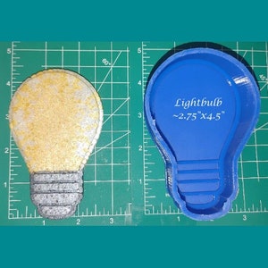 Lightbulb - Freshie Mold - Silicone Mold - Aroma Bead Mold - Silicone Car Freshie Mold