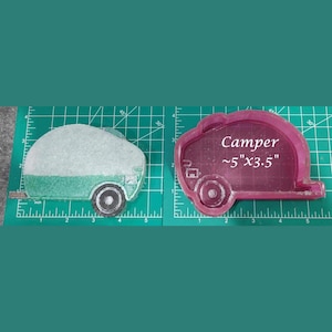 Camper - Freshie Mold - Silicone Mold - Aroma Bead Mold - Silicone Car Freshie Mold