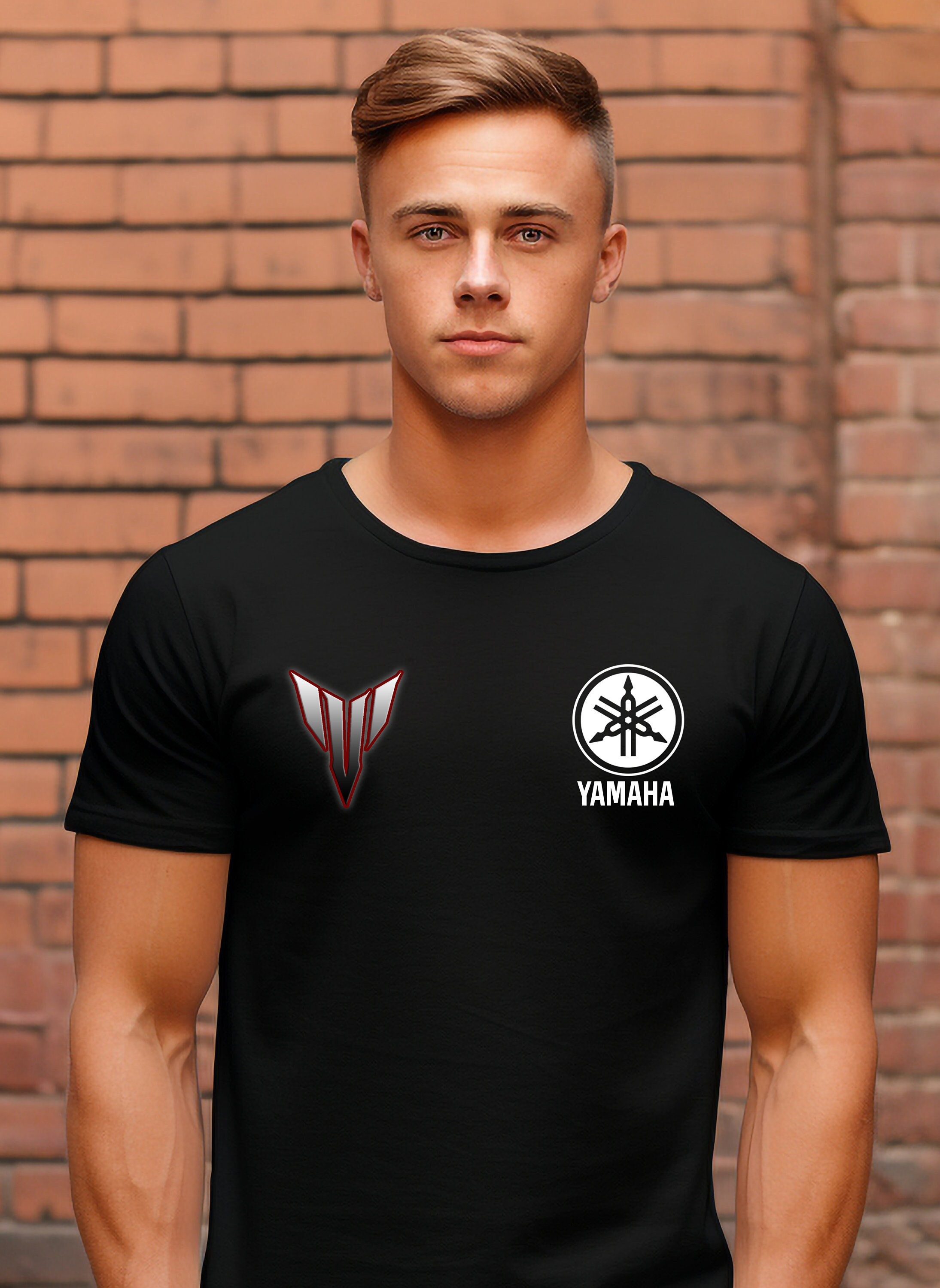 T-shirt pour homme YAMAHA Motorsport 4085 /Taille : S-XXXL -  Canada